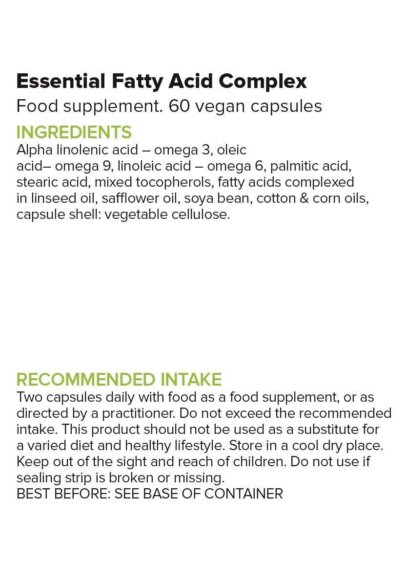 Natural Essential Fatty Acid Complex (EFA) The Foodstate Company