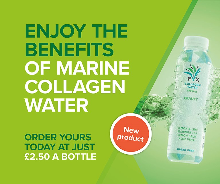 FYX Marine Collagen Water bottle