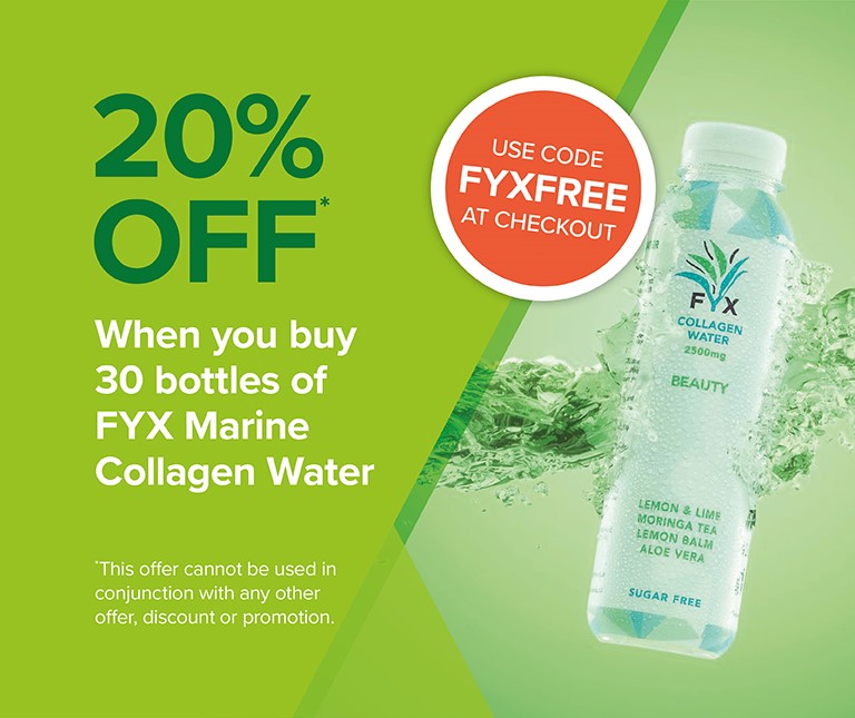FYX Marine Collagen Water bottle 1